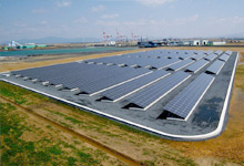 九州の菜園での太陽発電の利用 九州の菜園での太陽発電の利用
