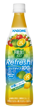 野菜生活１００Ｒｅｆｒｅｓｈ！沖縄シークヮーサー＆レモン７７７ｇ