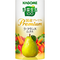 野菜生活100 国産プレミアム ラ・フランスミックス 125ml