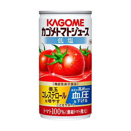 カゴメトマトジュース 低塩 190g