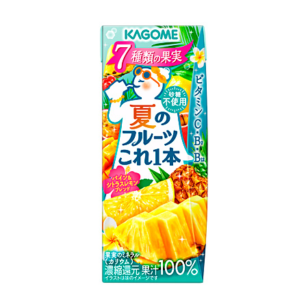 夏のフルーツこれ一本 パイン＆シトラスレモンブレンド