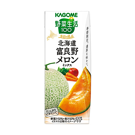 野菜生活１００ 本日の逸品 北海道富良野メロンミックス