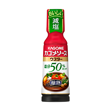 カゴメ醸熟ソース 塩分５０％カット ウスター