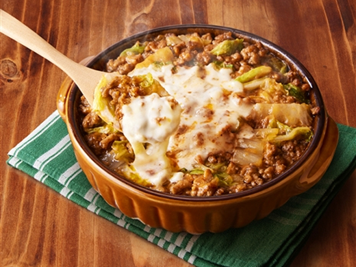 じょうずに野菜 白菜のデミ風ミートグラタン