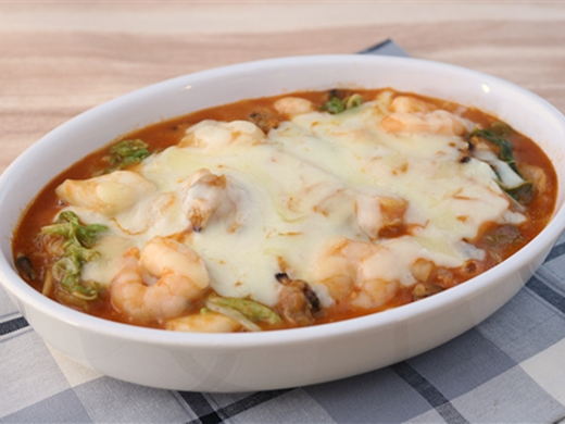 じょうずに野菜 白菜のデミ風シーフードグラタン