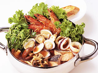 秋の海鮮イタリアン鍋