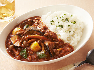 彩り野菜の無水カレー