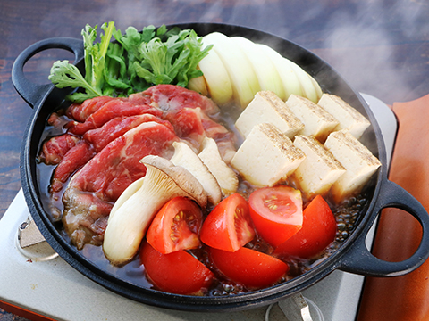 トマトすき焼き鍋