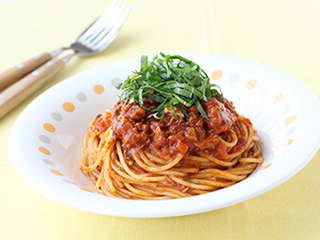 レンジで缶タン！さば缶のトマトパスタ