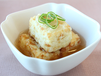 野菜だし香る 揚げ出し豆腐