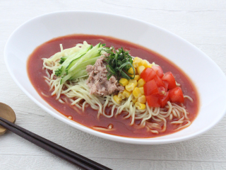 トマト冷やしラーメン