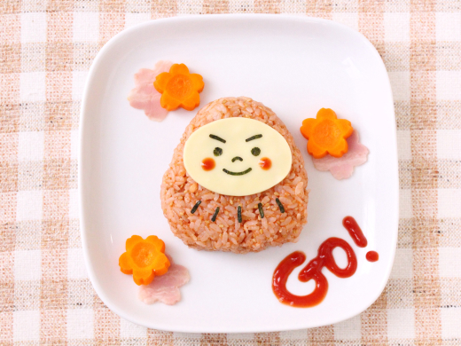 受験生応援！だるまおにぎり