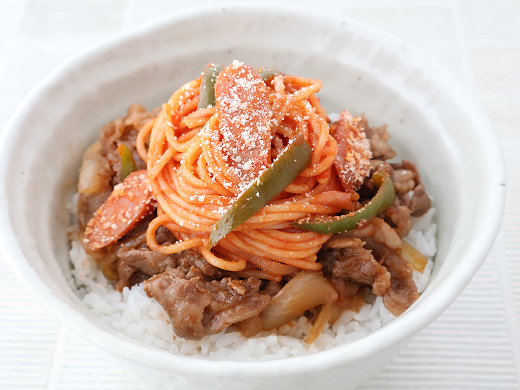 濃厚ナポ牛丼