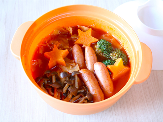 レンジで簡単！甘熟トマト鍋