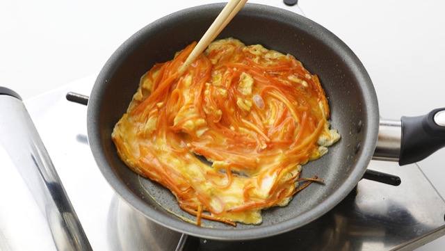やわらかい食感が苦手なら…炒めて食感を変える やわらかい食感が苦手なら…炒めて食感を変える