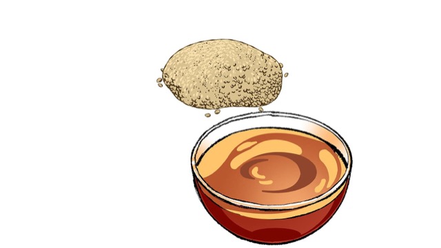 ごま油にはビタミンEのうちγ-トコフェノールが多い