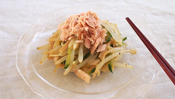 もやし中華サラダのレシピ