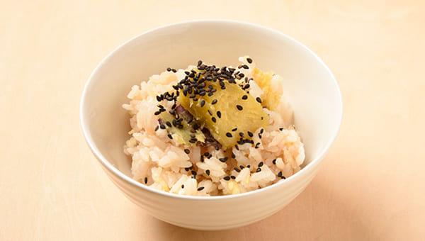 餅とさつまいものご飯のレシピ 餅とさつまいものご飯のレシピ