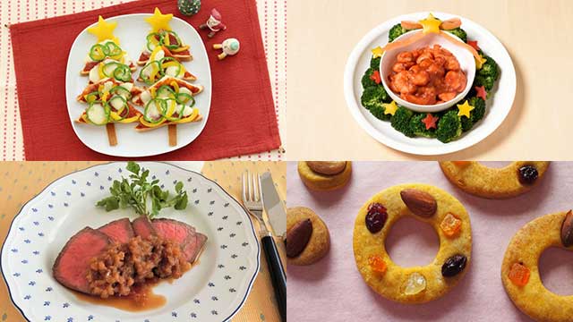 ツリーピザやリースサラダでクリスマス！子どもと楽しむレシピ