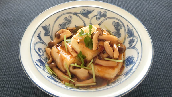 揚げだし豆腐のきのこあんかけのレシピ 揚げだし豆腐のきのこあんかけのレシピ