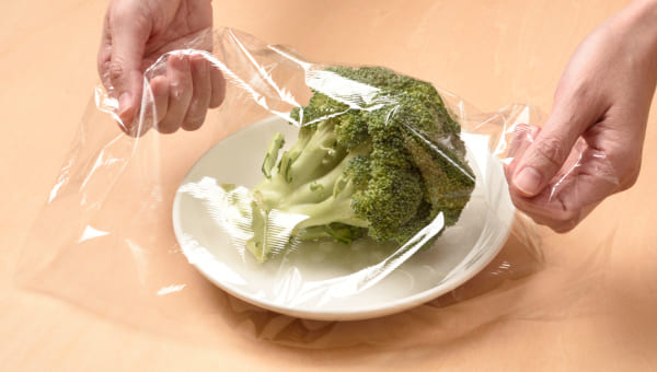 ラップでゆるく包む