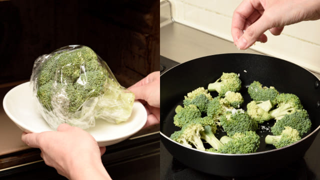 時短にも！ブロッコリーをレンジやフライパンで蒸す方法