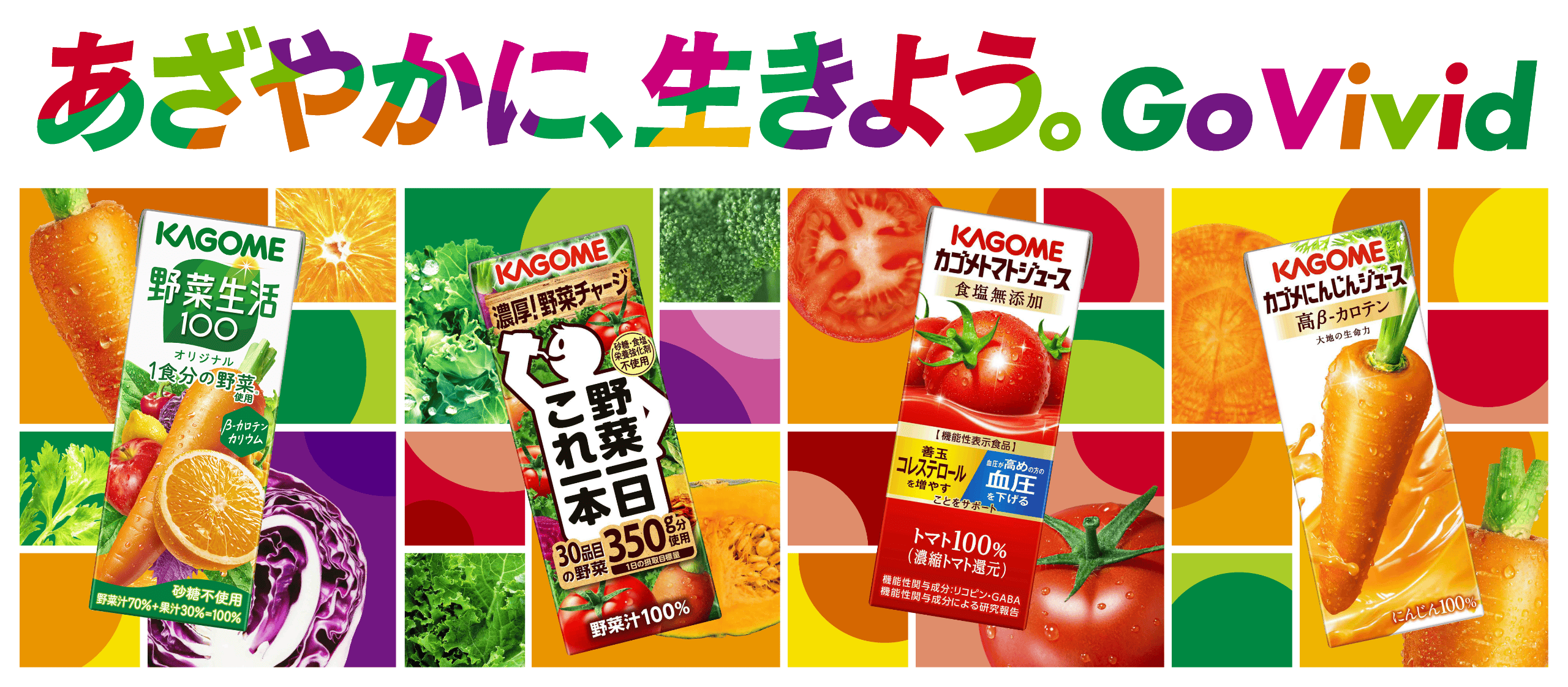 あざやかに、生きよう。GoVivid
