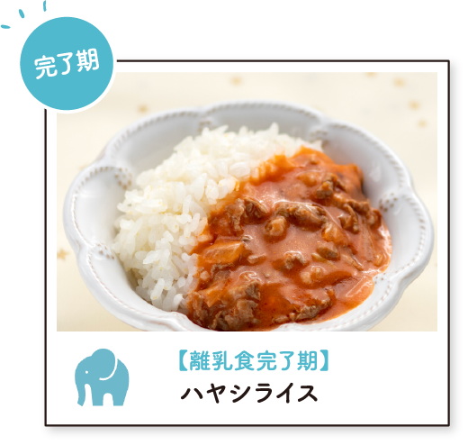 【離乳食完了期】ハヤシライス
