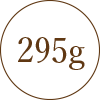 295g