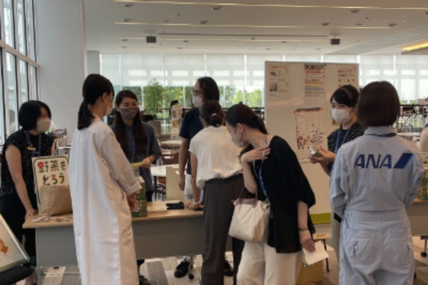 ANAグループの総合教育訓練施設の社員食堂にて野菜摂取イベントを実施 2208_ANA.jpeg
