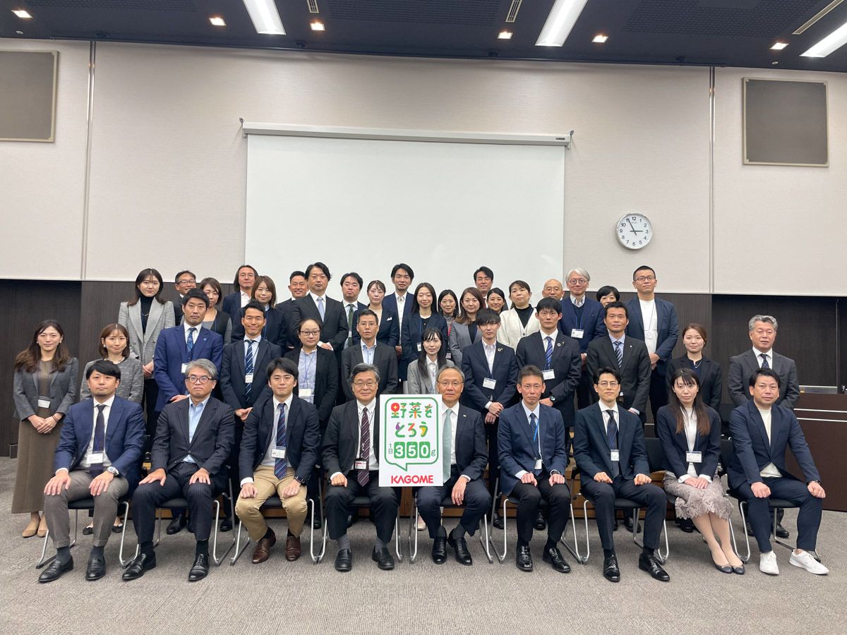 賛同企業19社が集まる全体会議を実施。農林水産省からも3名が参加
79-mv.jpg