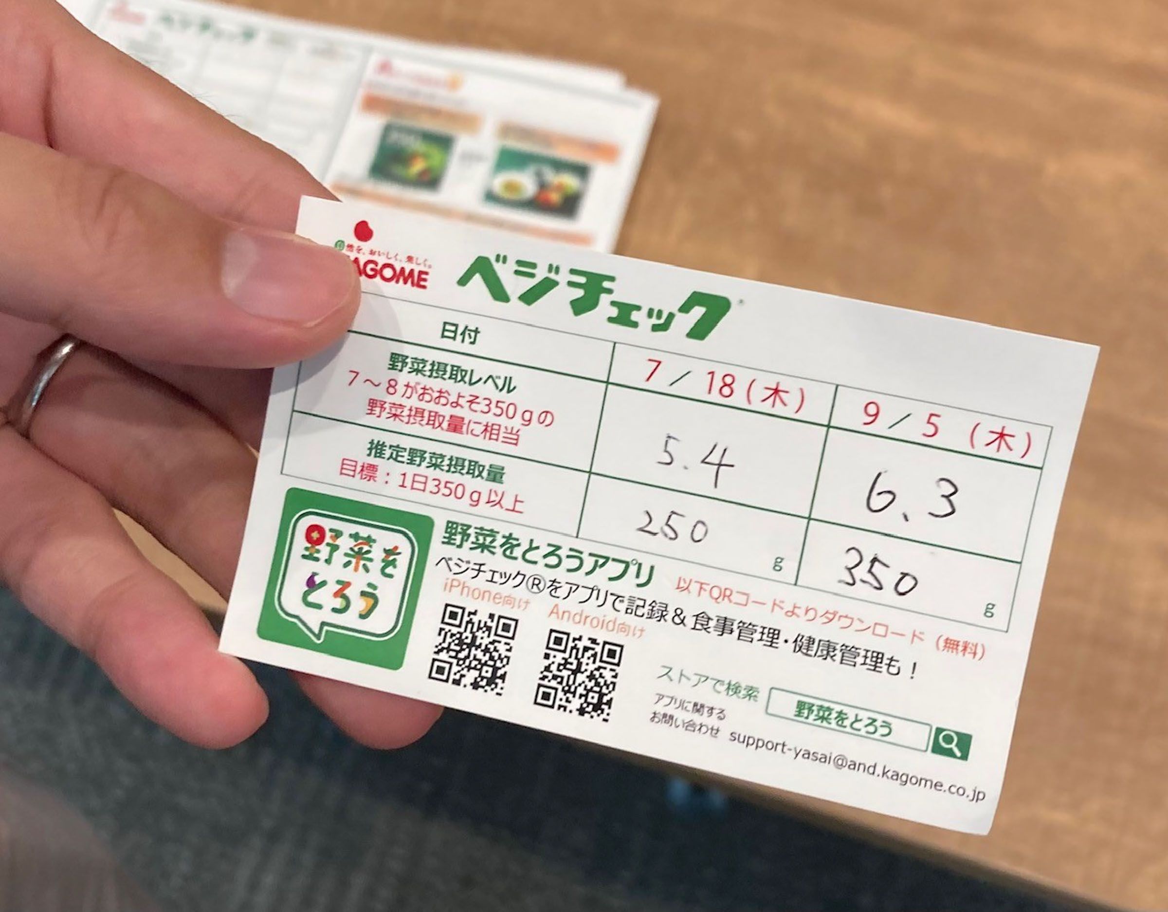 ベネッセの社員食堂で第2回「ベジチェック®」測定会を実施。前回から大きくスコアアップ ヘ゛ネッセ1.jpg